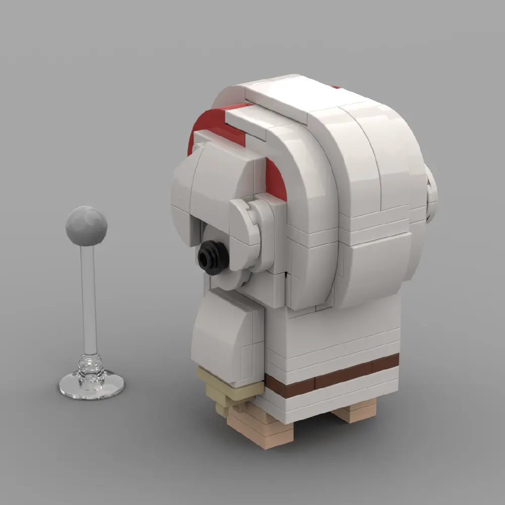 Luke Skywalker Training LEGO MOC - Render 4