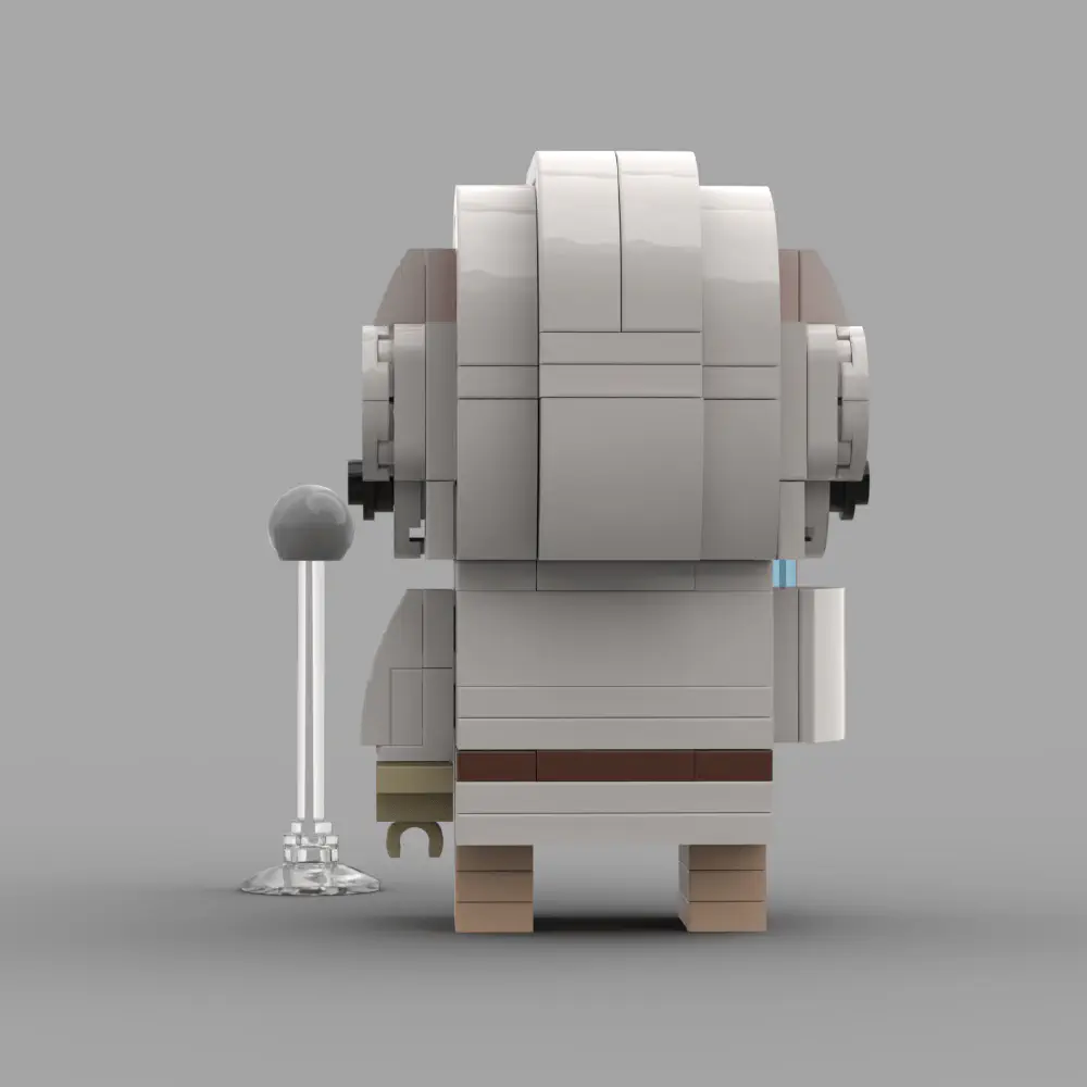 Luke Skywalker Training LEGO MOC - Render 5