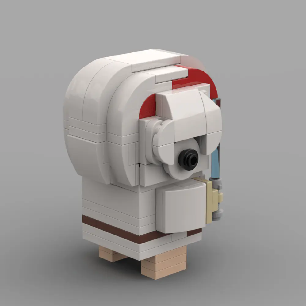 Luke Skywalker Training LEGO MOC - Render 6