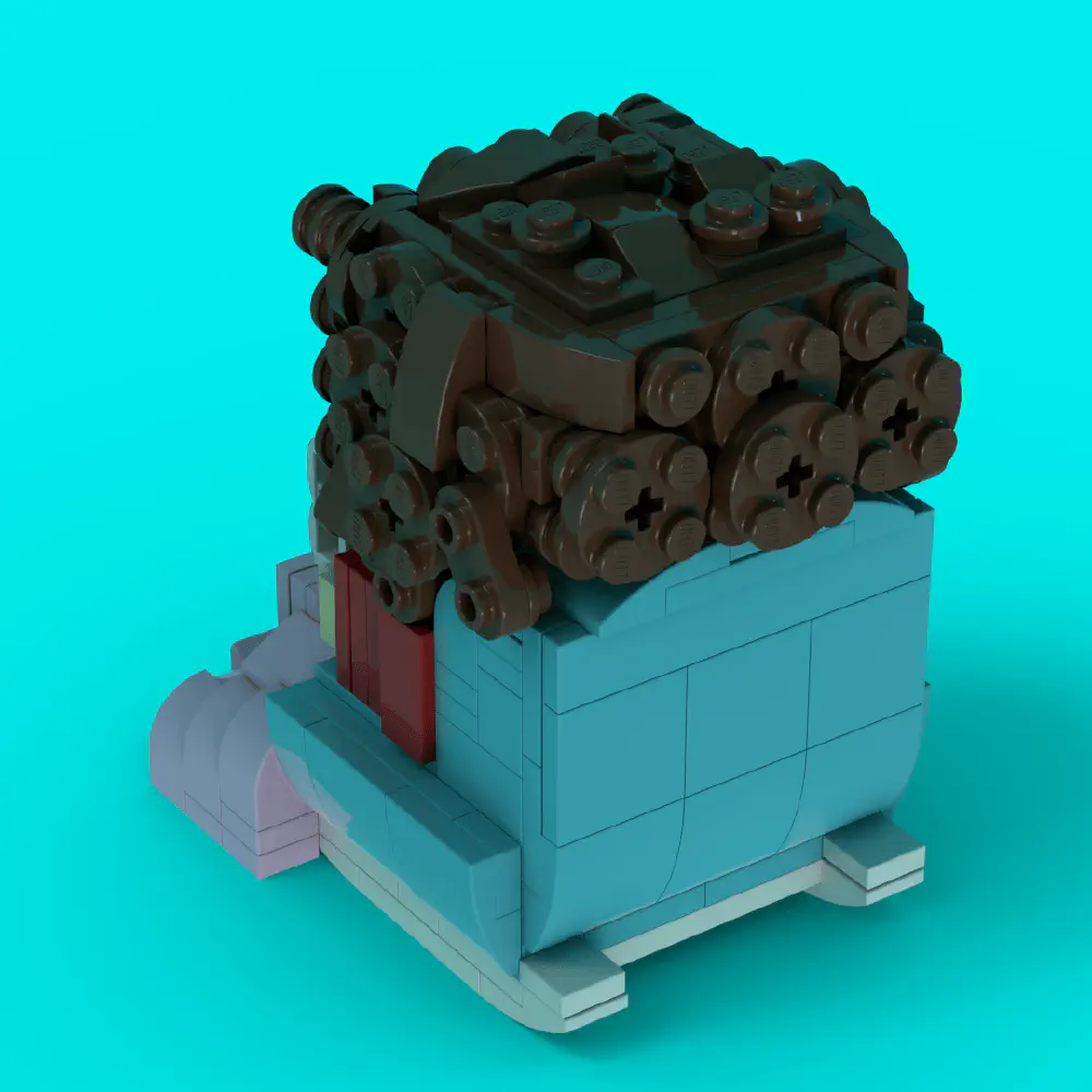 Mother - A Mother's Day Tribute LEGO MOC - Render 3