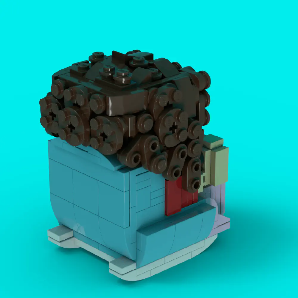 Mother - A Mother's Day Tribute LEGO MOC - Render 5