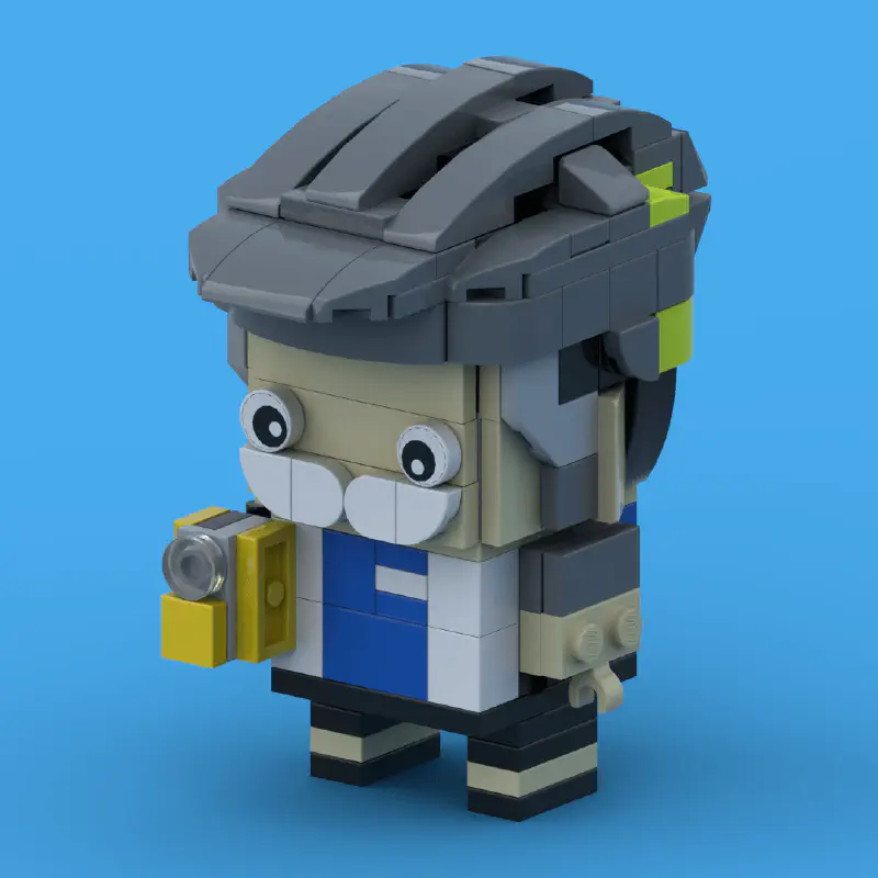 BrickHeadz Cyclist Dad