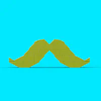 Yellow Mustache LEGO MOC - Thumbnail 2