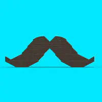 Brown Mustache LEGO MOC - Thumbnail 2