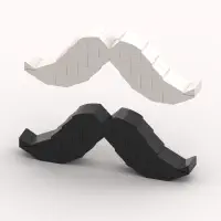 Brick Mustache Tribute LEGO MOC - Thumbnail 1