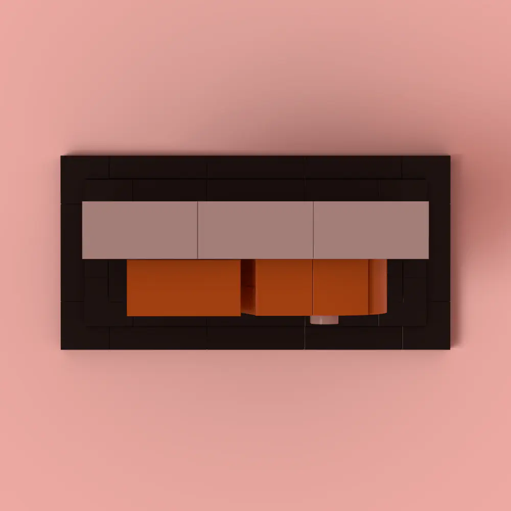 P4P Logo LEGO MOC LEGO MOC - Render 9