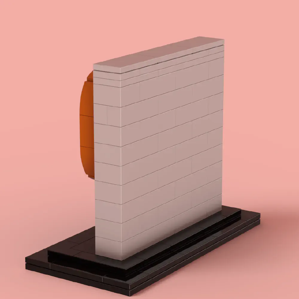 P4P Logo LEGO MOC LEGO MOC - Render 3