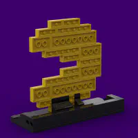 Pac-Man: The Yellow Eating Machine LEGO MOC - Thumbnail 3