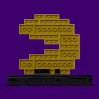 Pac-Man: The Yellow Eating Machine LEGO MOC - Thumbnail 4