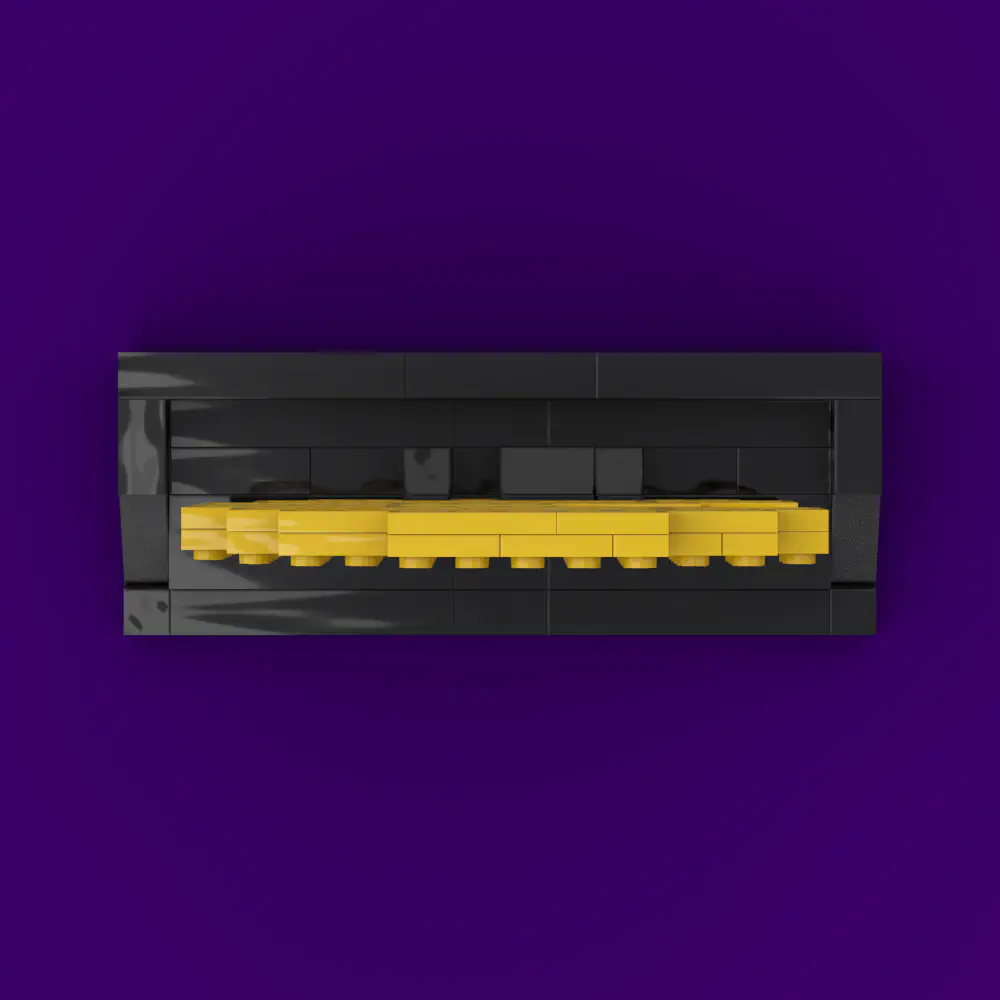 Pac-Man: The Yellow Eating Machine LEGO MOC - Render 9