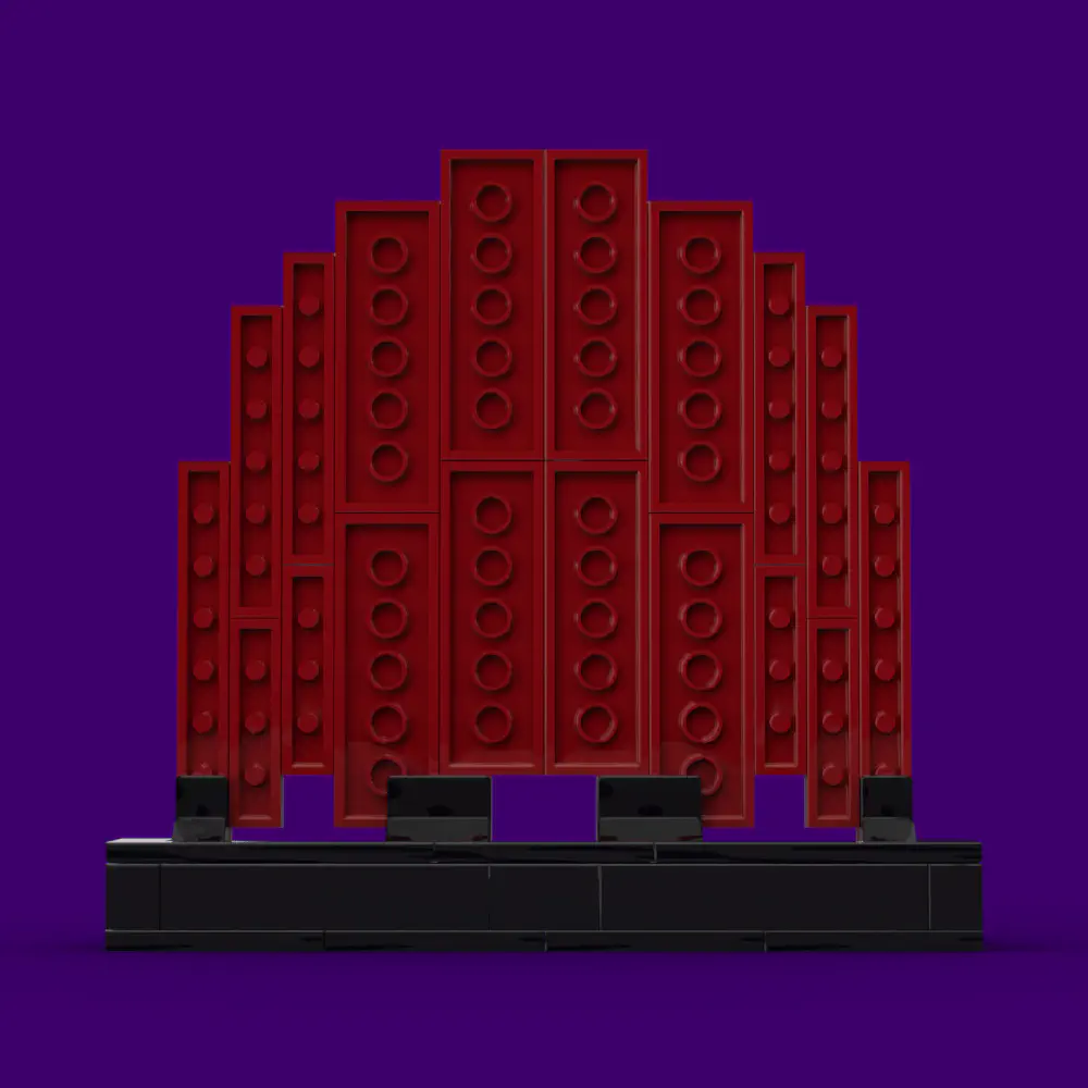 Blinky: The Strategic Specter LEGO MOC - Render 4