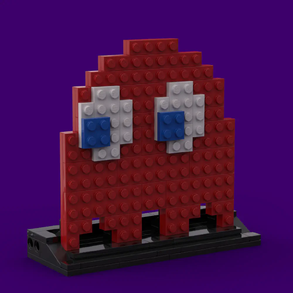 Blinky: The Strategic Specter LEGO MOC - Render 7