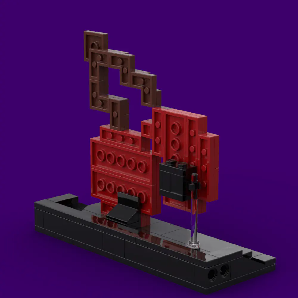 Cherry ++points LEGO MOC - Render 5