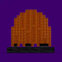 Clyde: The Unpredictable Ghost LEGO MOC - Thumbnail 4