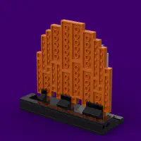 Clyde: The Unpredictable Ghost LEGO MOC - Thumbnail 5