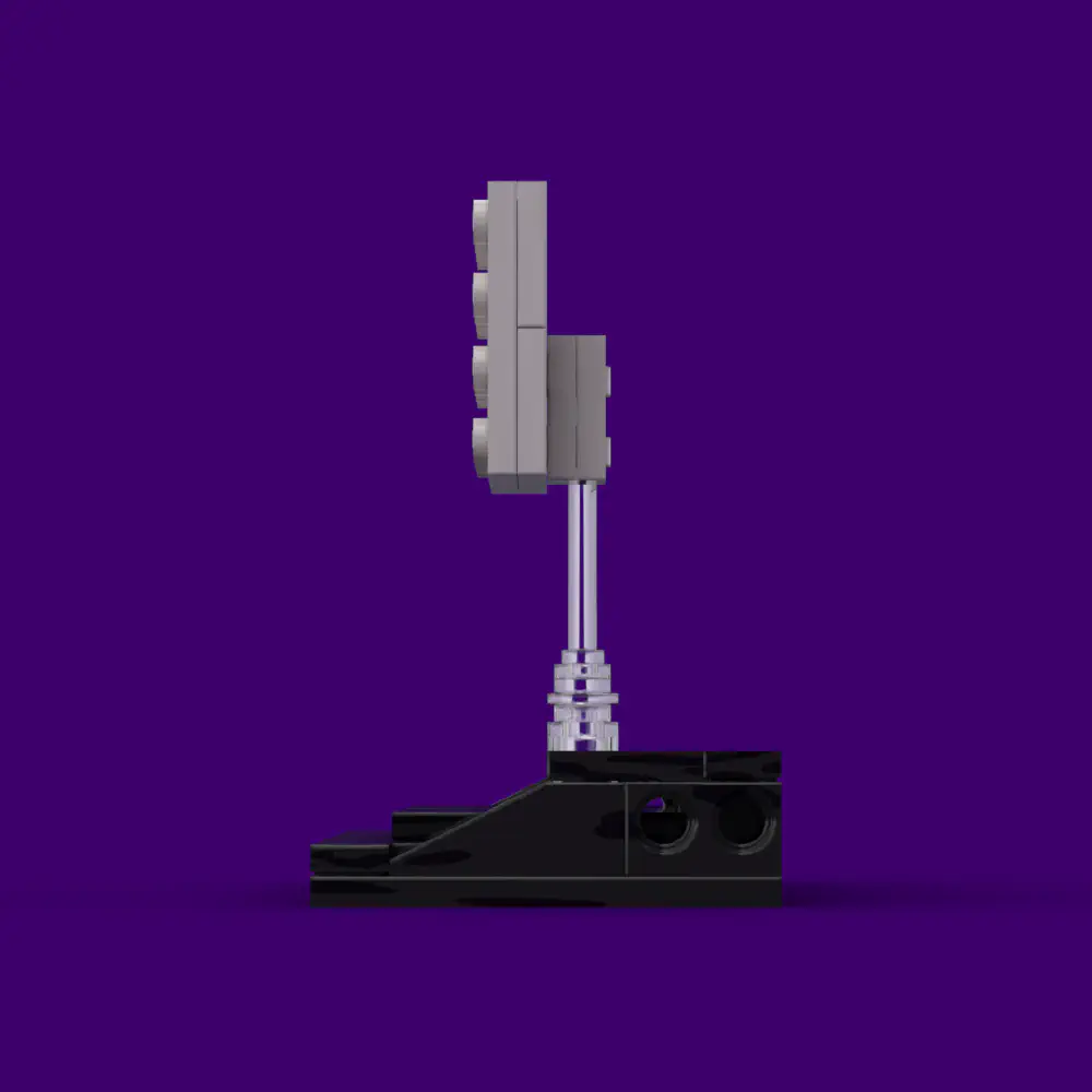 Pac-dot: The Pixel That Started It All LEGO MOC - Render 2