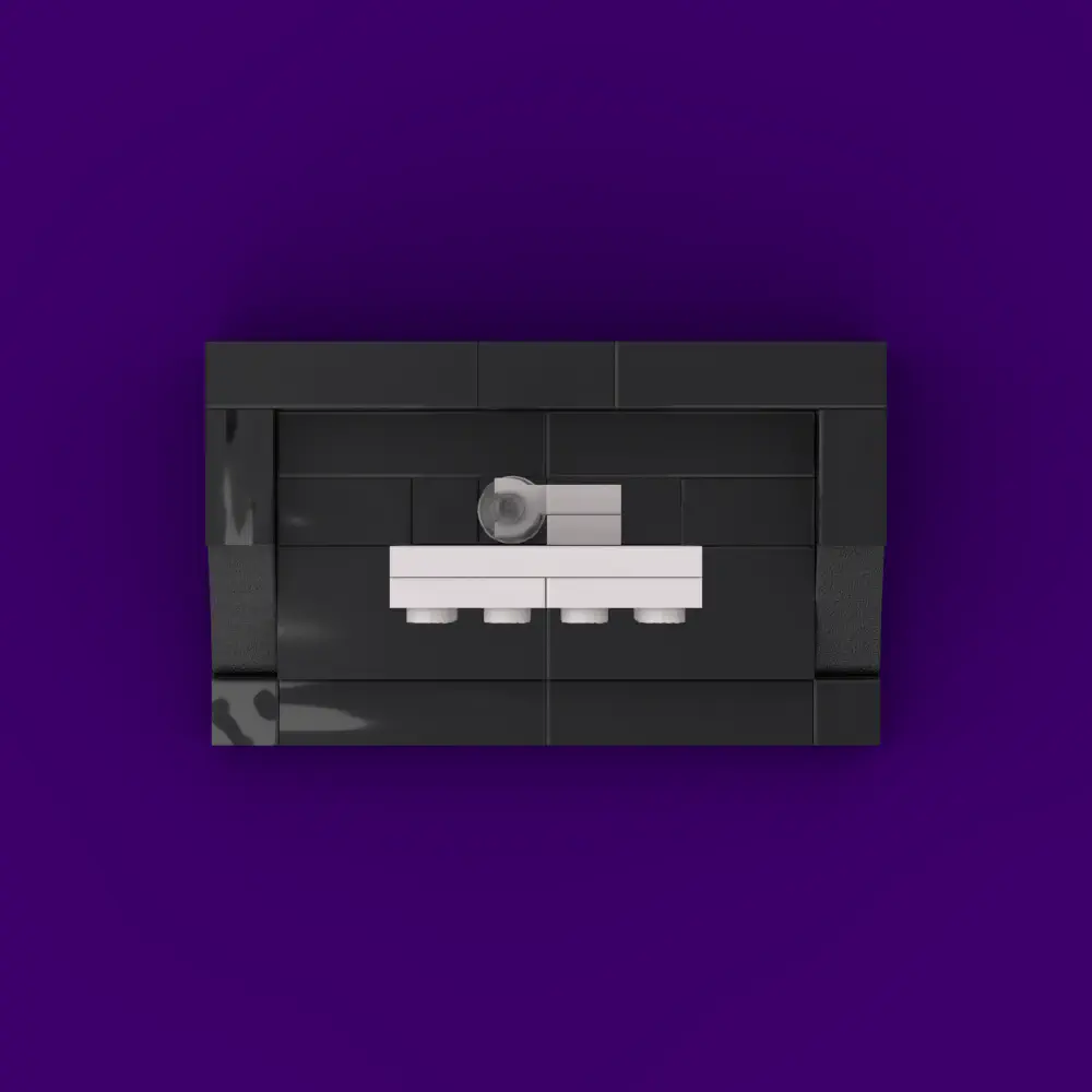 Pac-dot: The Pixel That Started It All LEGO MOC - Render 9