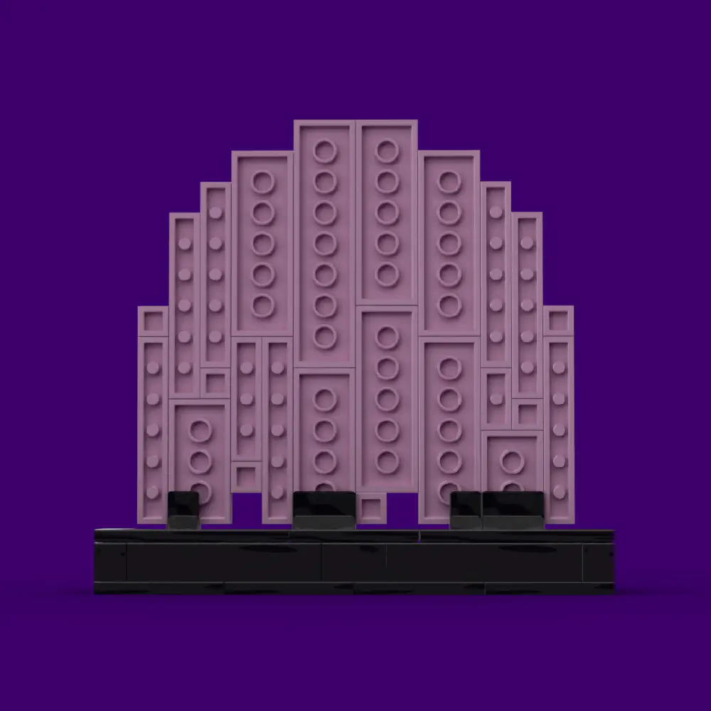 Pinky: The Elusive Pursuer LEGO MOC - Render 4