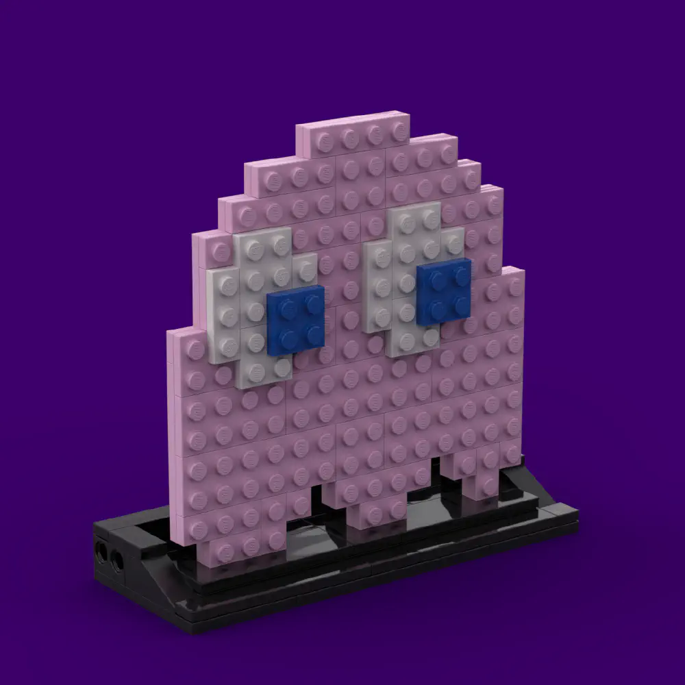 Pinky: The Elusive Pursuer LEGO MOC - Render 7