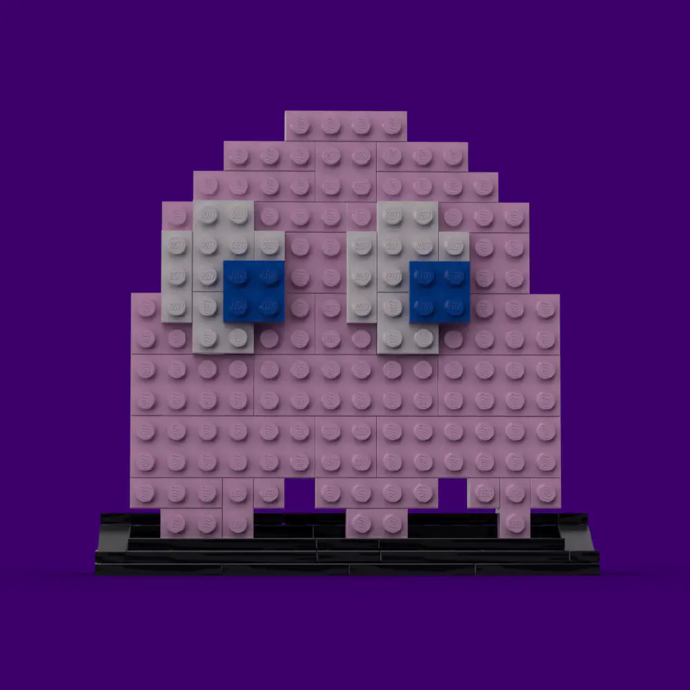 Pinky: The Elusive Pursuer LEGO MOC - Render 8