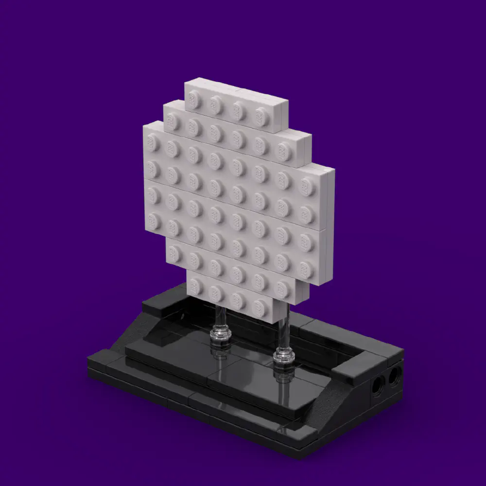 Power Pellet: Nham Nham Nham LEGO MOC - Render 1