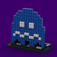 Scared Ghost: The Timid Foe LEGO MOC - Thumbnail 1