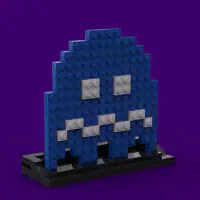 Scared Ghost: The Timid Foe LEGO MOC - Thumbnail 7