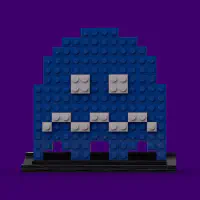 Scared Ghost: The Timid Foe LEGO MOC - Thumbnail 8