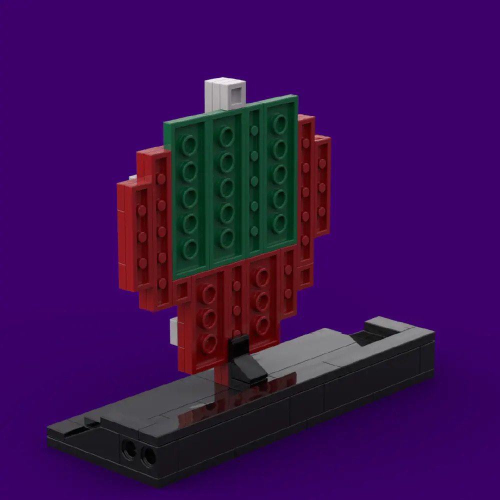 Strawberry: ++Score LEGO MOC - Render 3