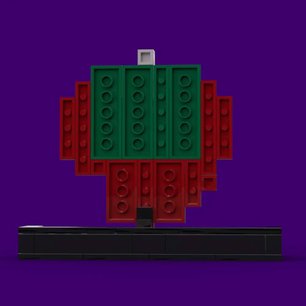 Strawberry: ++Score LEGO MOC - Render 4