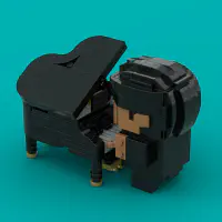 Piano Guy LEGO MOC - Thumbnail 6