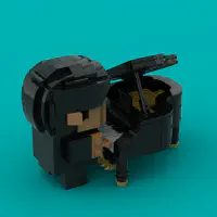 Piano Guy LEGO MOC - Thumbnail 8