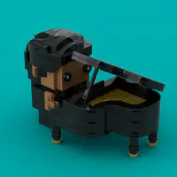 Piano Guy LEGO MOC - Thumbnail 10