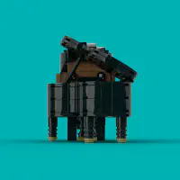Piano Guy LEGO MOC - Thumbnail 3