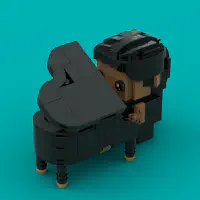 Piano Guy LEGO MOC - Thumbnail 4