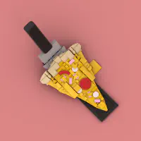 The Perfect Slice: LEGO Pizza LEGO MOC - Thumbnail 6
