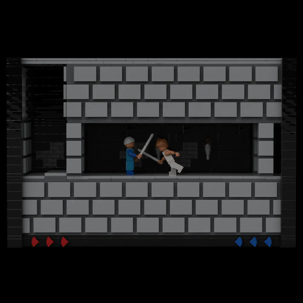 Prince of Persia Diorama LEGO MOC - Render 8