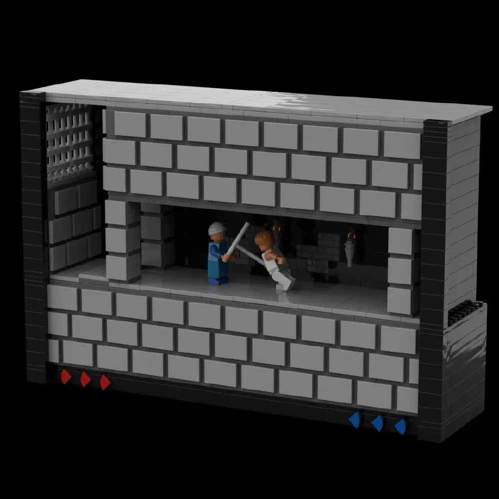 Prince of Persia Diorama LEGO MOC - Render 1