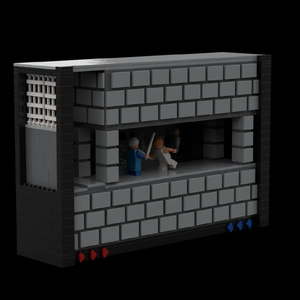 Prince of Persia Diorama LEGO MOC - Render 7