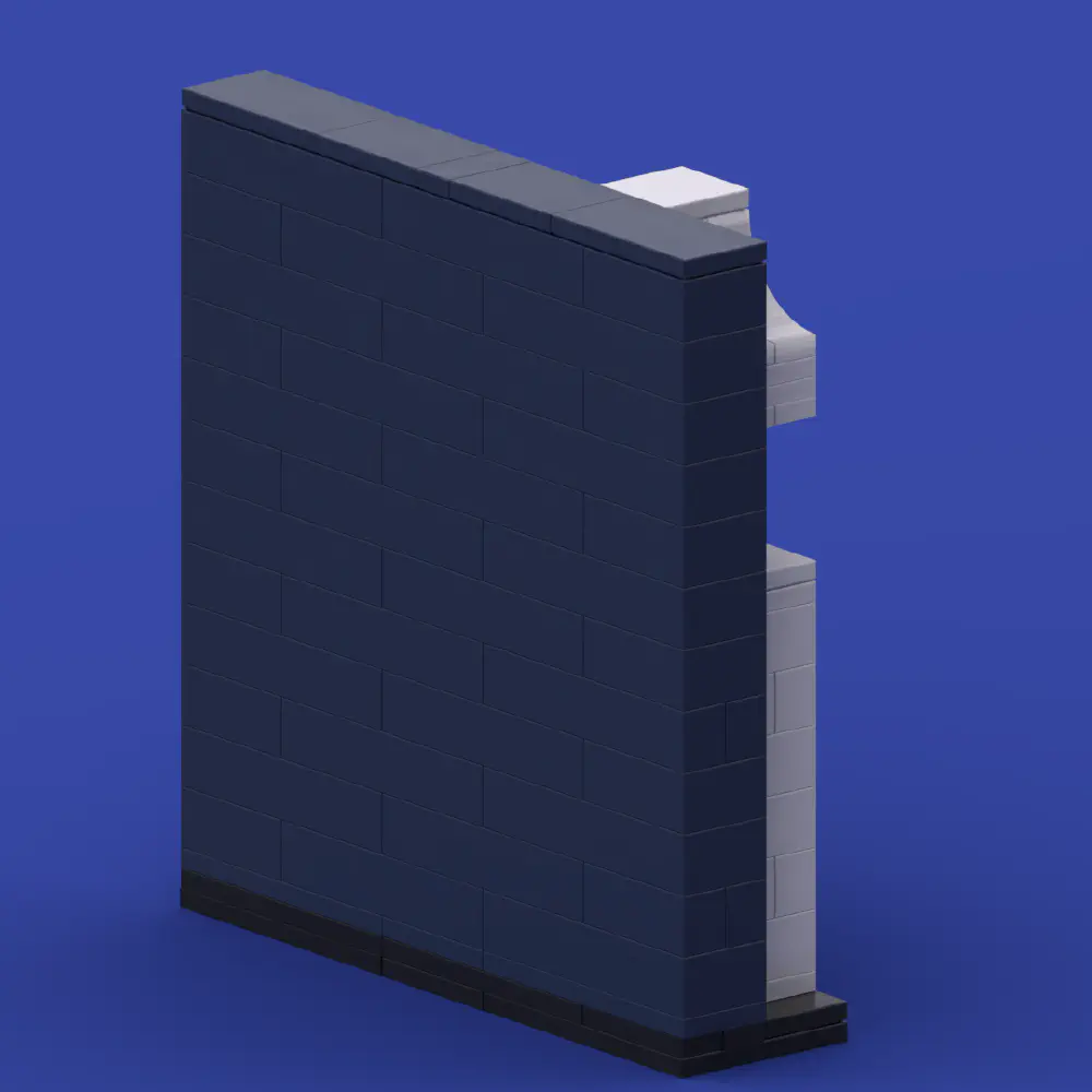 PTH 10-Year Logo LEGO MOC - Render 6