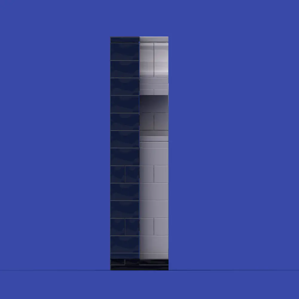 PTH 10-Year Logo LEGO MOC - Render 7