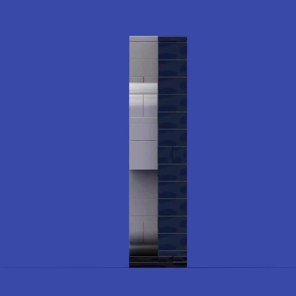 PTH 10-Year Logo LEGO MOC - Render 3