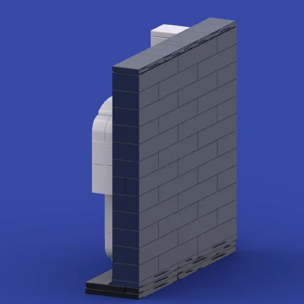 PTH 10-Year Logo LEGO MOC - Render 4