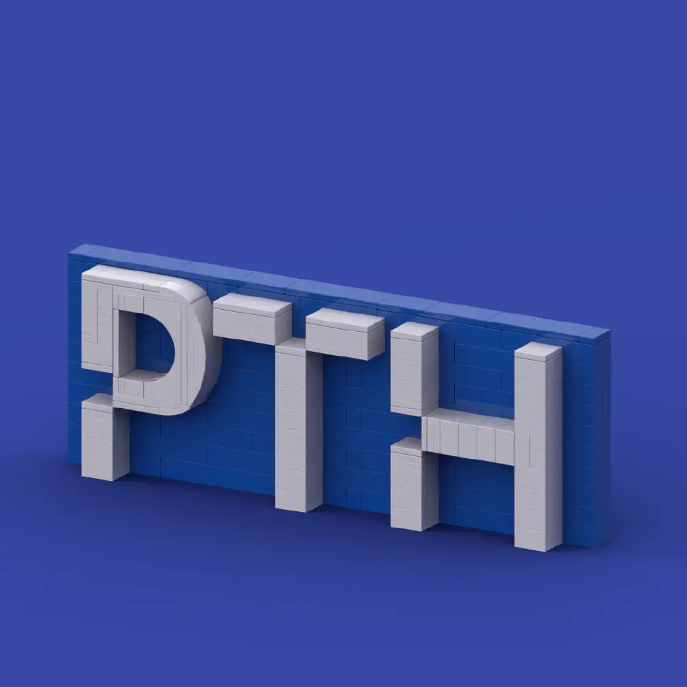 PTH Conference 2025 Logo LEGO MOC - Render 3