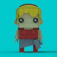 April Eagle - Saber Rider LEGO MOC - Thumbnail 8