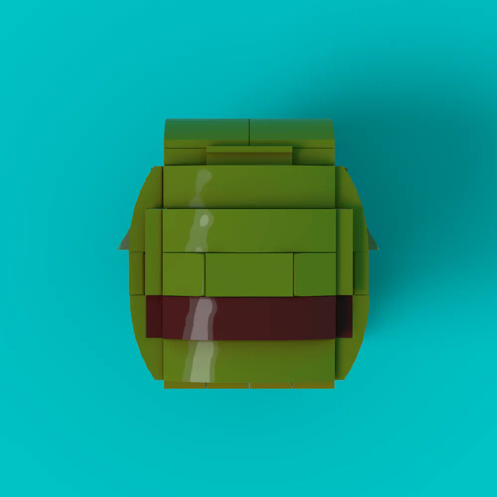 April Eagle - Saber Rider LEGO MOC - Render 9