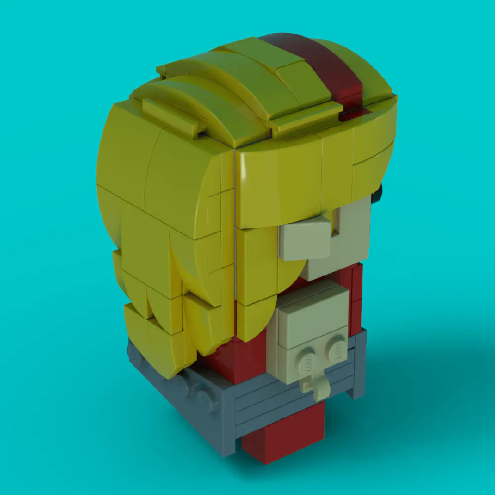 April Eagle - Saber Rider LEGO MOC - Render 5