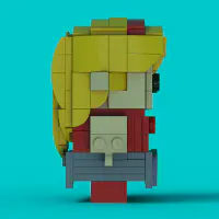 April Eagle - Saber Rider LEGO MOC - Thumbnail 6