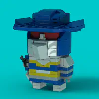 Colt - Saber Rider LEGO MOC - Thumbnail 1