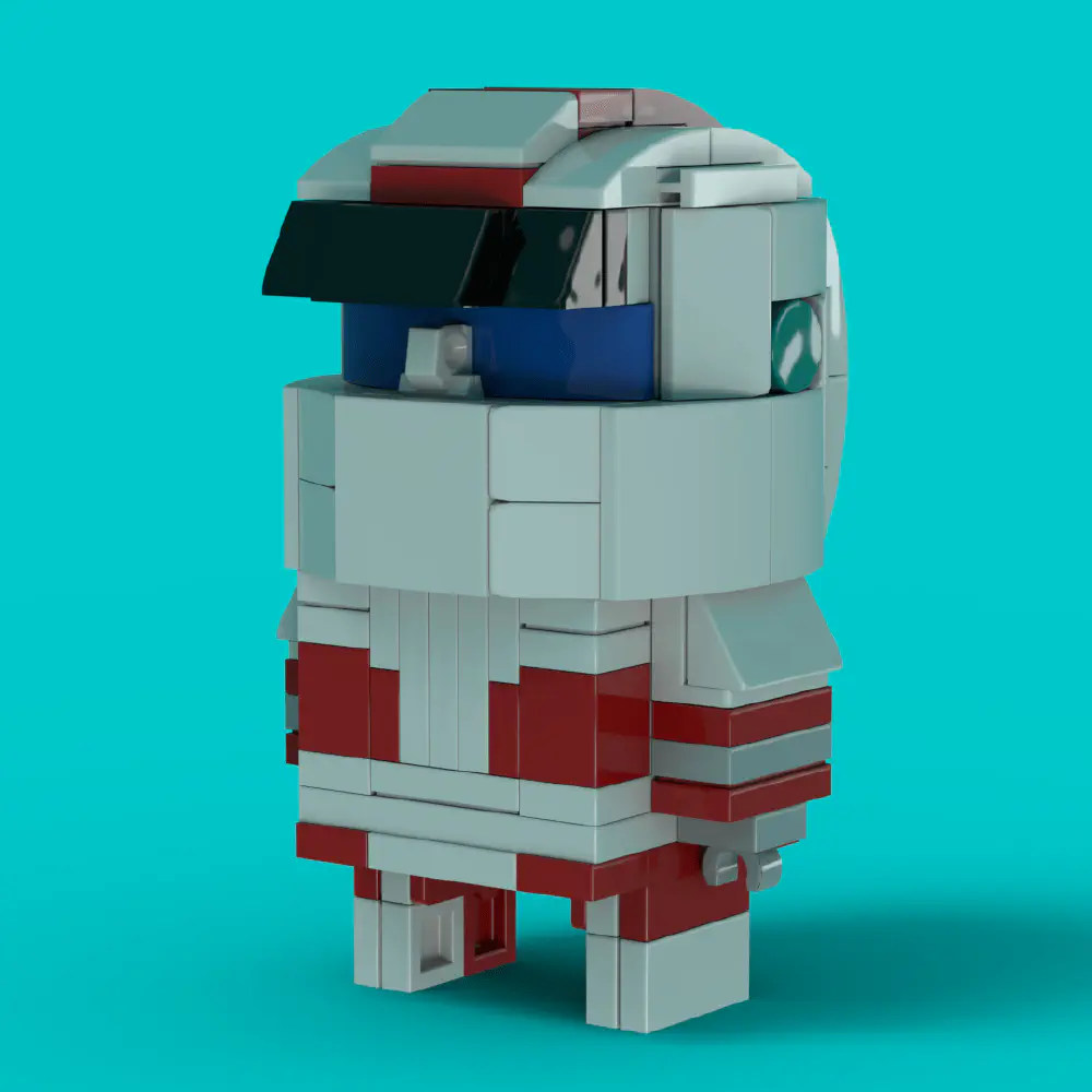 Fireball - Saber Rider LEGO MOC - Render 1